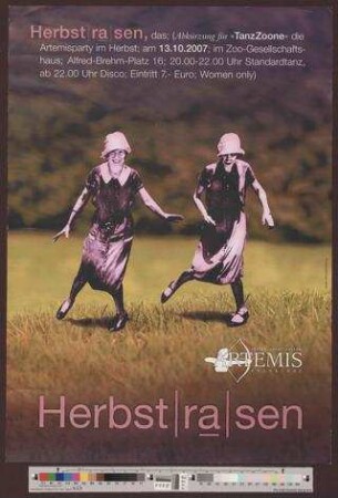 Herbst|ra|sen, : Artemisparty im Herbst