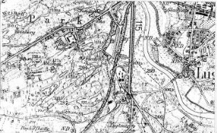 Bad Muskau. Meßtischblatt, Sekt. Muskau, 1940