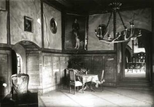 Schloss Rochsburg : Rochsburg. Schloss Rochsburg. Inneres, Blauer Saal