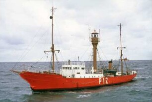 Feuerschiff in der Deutschen Bucht/Nordsee