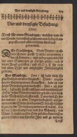 Vier und dreysigste Besuchung;