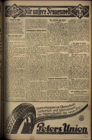 Dritte Ausgabe vom Samstag, den 24. Mai 1930.