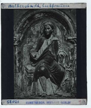 Halberstadt, Liebfrauenkirche, Chorschranken : Der Apostel Philippus