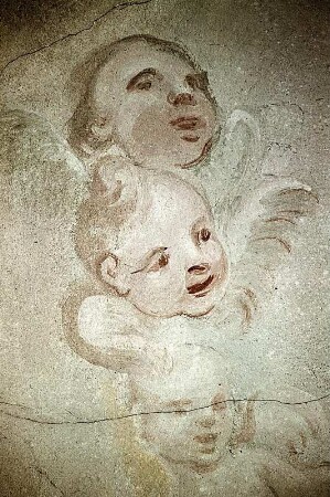Putti und Engel, das Auge Gottes umkreisend