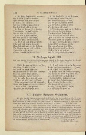 VII. Balladen, Romanzen, Erzählungen