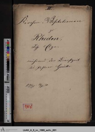 Rheden: Visitationsakten