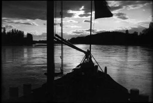 Abendstimmung am Rhein