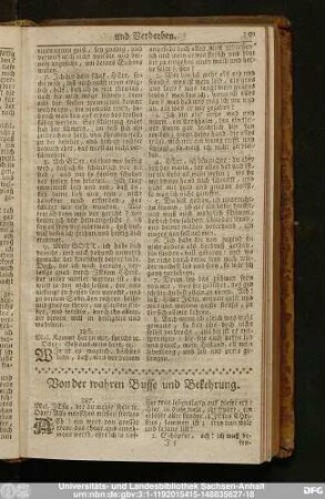 [XXVI.] Von der wahren Busse und Bekehrung.