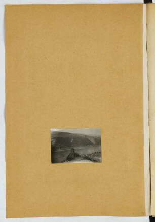 Dausenau: Ansicht (aus: Skizzen- und Fotoalbum 23)