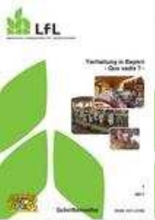 Tierhaltung in Bayern - quo vadis? : Landtechnisch-Bauliche Jahrestagung und Eröffnung der Lehrschau am 25. Oktober 2011 in Grub ; Tagungsband