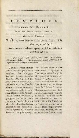 P. Terentii Afri Comoediae : Novae Editionis Specimen