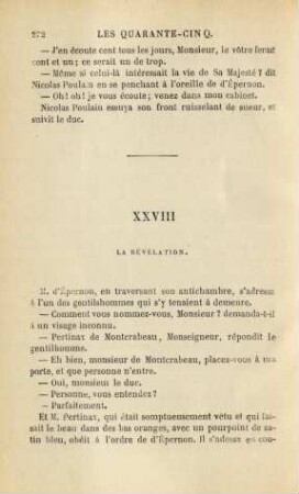 XXVIII. La révélation
