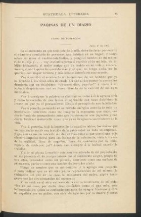 Páginas de un diario : Censo de población