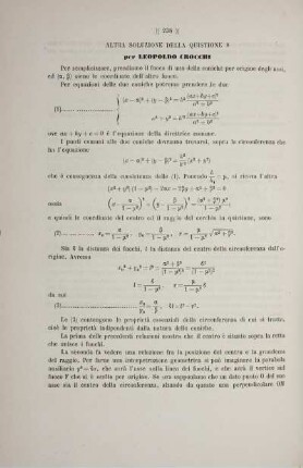 Altra soluzione della quistione 8.