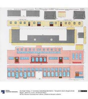 Zentralflughafen Berlin – Tempelhof. (Sechs Bogen) Erster Bogen.