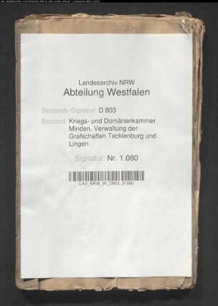 Die einzusendenden Designationen de königlichen, gutsherrlichen und anderen Privatmarken