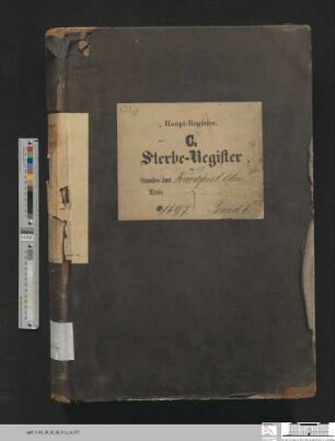 Sterberegister Stadt Frankfurt (Oder) 1897, Urkunde 1-532