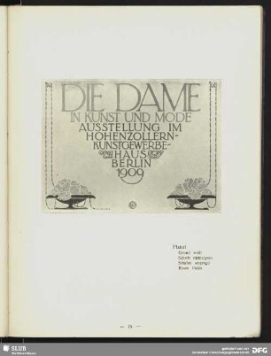 Die Dame in Kunst und Mode