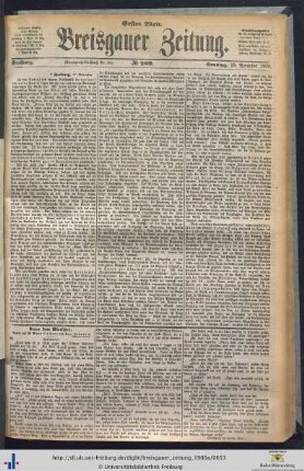 18.11.1900 (Erstes Blatt)