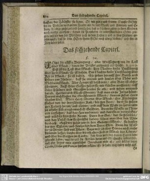 Das sechzehende Capitel