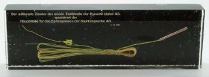 Elektrischer Zünder ( Schaustück Elektrischer Zünder, Jubiläumsobjekt)