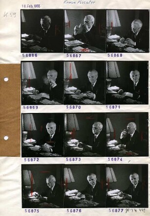 Portraitserie Erwin Piscator