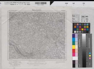 Deutsches Reich Karte des Deutschen Reiches Nr. 308 Bielefeld 1900 1 : 100 000 28 x 34 Kartographische Abteilung der Preußischen Landesaufnahme Benkhausen