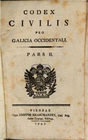 Codex civilis pro Galicia orientali, 2