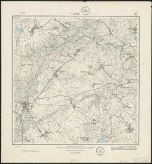 Meßtischblatt 671 : Laage, 1928 : Laage. - Hrsg. 1886, einz. Nachtr. 1919. gedr. [19]28. - 1:25000. - [Berlin]: Reichsamt für Landesaufnahme, 1928. - 1 Kt.