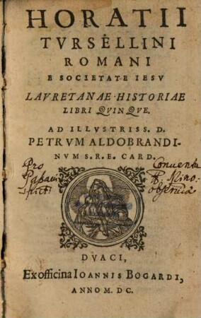 Lauretanae historiae libri quinque