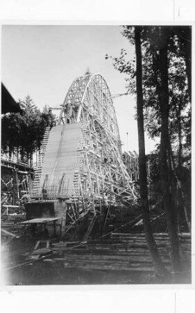 Rohrbach-(Friedens)brücke, km 211,808 - 212,130 Lehrgerüst Bogen 1