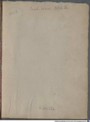 Stammbuch des Johann Kandler d.J. aus Regensburg - BSB Cod.icon. 326 a