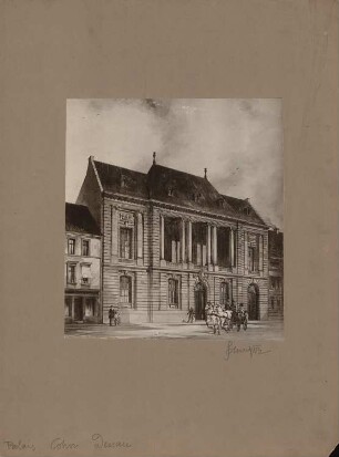 Palais Cohn-Oppenheim, Dessau: Vorderansicht