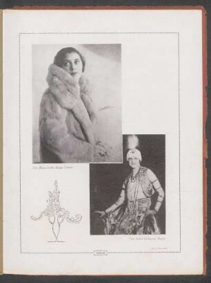 [Fotografías de] Sra. María Emilia Muñoz Casteras [y] Srta. Isabel Etchegaray Buisan