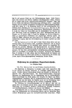 Diesterweg im preußischen Abgeordnetenhause : (Schluß)