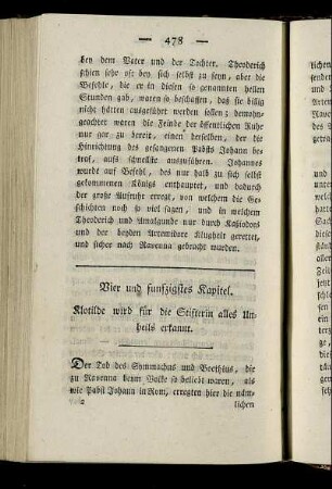 Vier und fünfzigstes Kapitel. - Acht und fünfzigstes Kapitel.