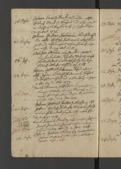 Bürgerbuch der Stadt Zeitz - 1701-1801