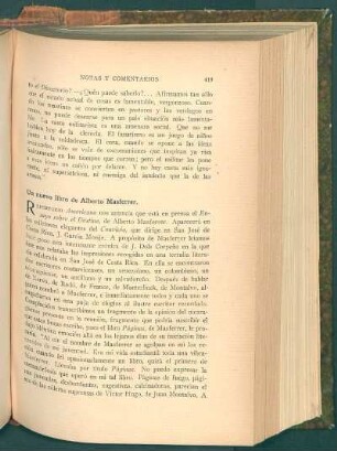 Un nuevo libro de Alberto Masferrer
