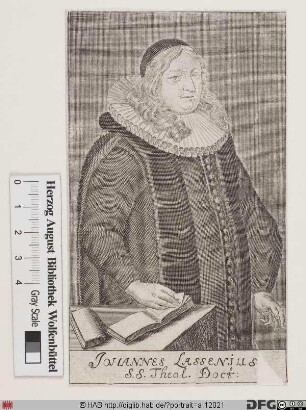 Bildnis Johannes Lassenius