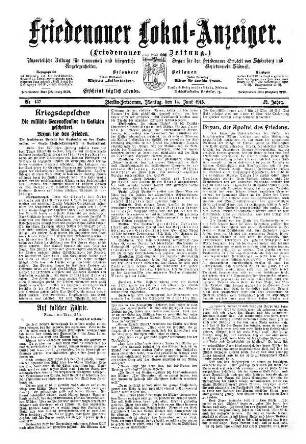 Nr. 137, 14.06.1915