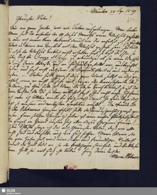 Bl. 384. SvC, Marie an SvC, Veit Hans