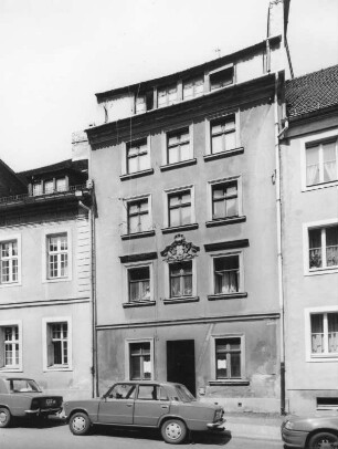 Görlitz-Altstadt, Langenstraße 38. Wohnhaus (1722). Straßenansicht