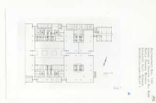 Wohnen und Gewerbe am Kurfürstendamm, Berlin-Charlottenburg (Diplomarbeit bei Kurt Dübbers): Gewerbe, Detailgrundrisse 1:200