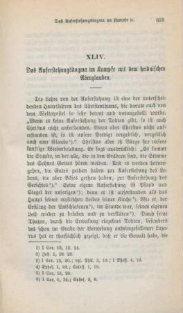 695-702 Das Auferstehungsdogma im Kampfe mit dem heidnischen Aberglauben