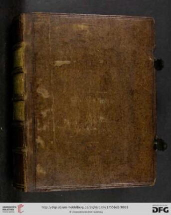 Band 3: Biblia Sacra Vvlgatae Editionis: Sixti V. Pontif. Max. Jvssv Recogn. Et Clement. VIII. Avctoritate Edita; Versibvs Distinctis Et Capitvm Argvmentis Avcta: Continens Librum Paralipomenon I. & II., Esdrae I. & II., Tobiae, Judith, Esther, Jobi