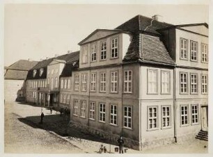 Neubrandenburg. Herzogliches Palais (um 1785, Zerstörung 1945)