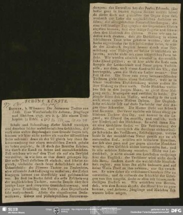 Allgemeine Literatur-Zeitung, Nr. 334, vom 20.10.1797 (Fragment), Jena