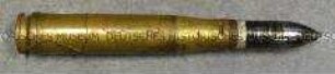 2 cm - Panzergranate mit Hülse