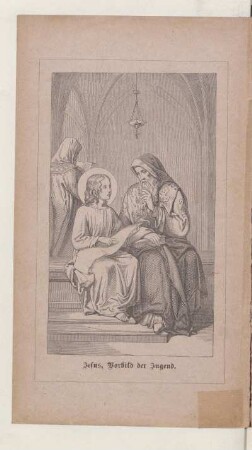 Jesus, Vorbild der Jugend