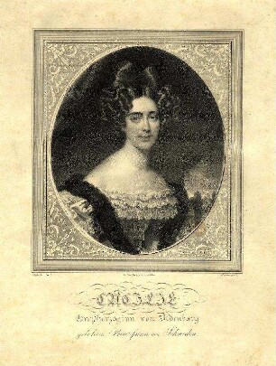 Bildnis von Caecilie (1807-1844), Großherzogin von Oldenburg